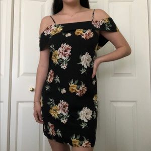 black floral dress nordstrom bp